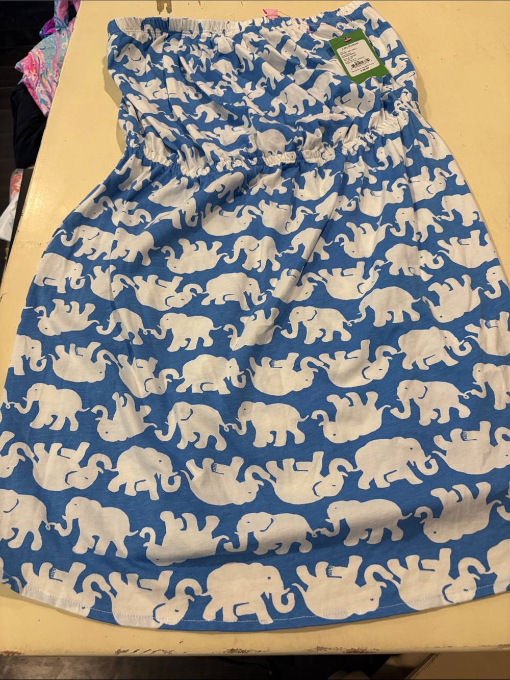 Lilly Pulitzer Tusk in Sun Windsor dress NWT Large